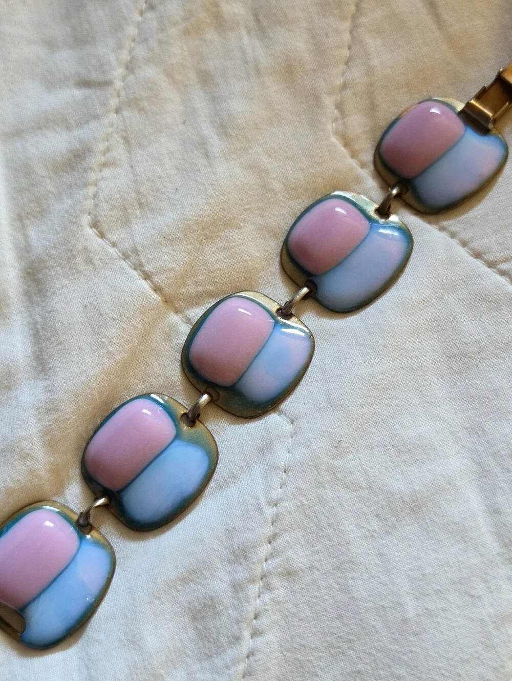 Kay Denning Vintage Enamel Bracelet
